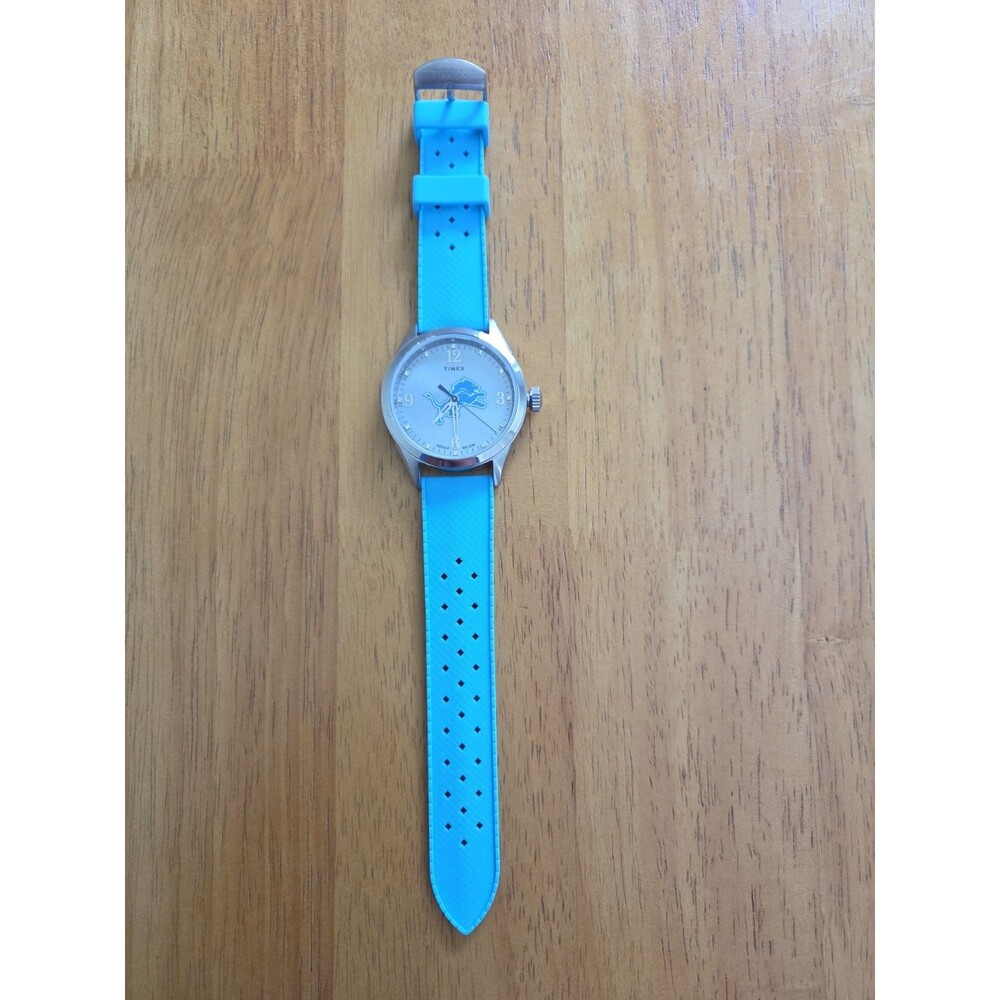 Timex Detroit Lions Athena Series NFL Women's Watch Blue Working